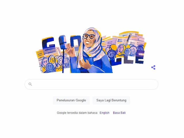 Rasuna Said, 'Singa Betina' Indonesia Hiasi Google Doodle Hari Ini