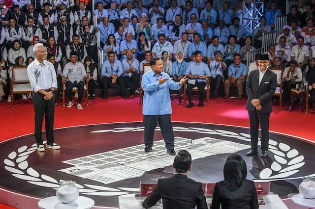 Debat Pilpres Ke-3: Siapa Paling Banyak Di-mention Netizen X?