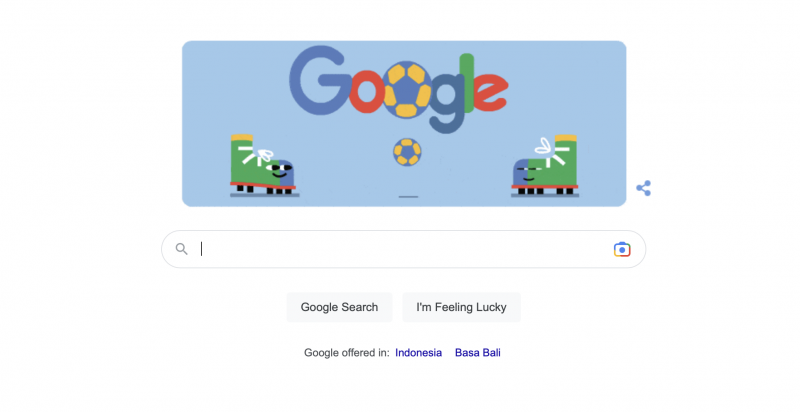 Google Doodle Sambut Piala Dunia 2022