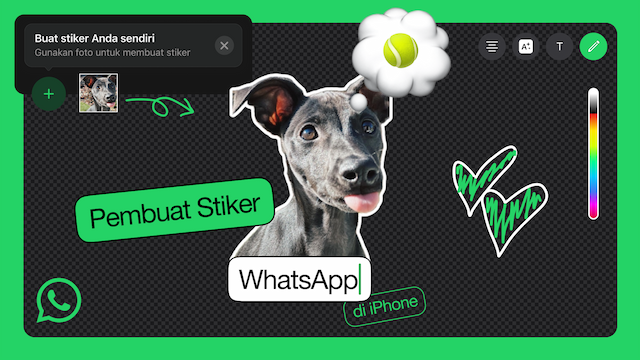 Bikin Stiker WhatsApp Pakai Fitur Baru Ini,  Yuk Simak Caranya