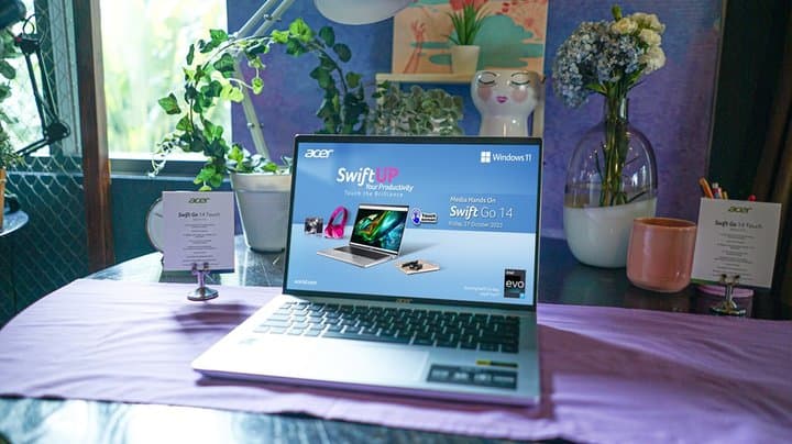 Acer Swift Go 14 Touch, Laptop Touchscreen Murah Sudah Intel 13th Gen Acer Swift Go 14 Touch, Laptop Touchscreen Murah Sudah Intel 13th Gen