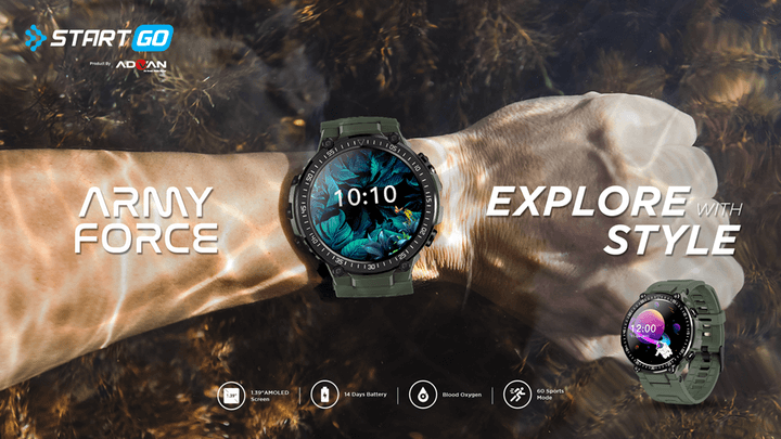Advan Rilis StartGo Army Force, Smartwatch Macho Harga Rp900 Ribuan Advan Rilis StartGo Army Force, Smartwatch Macho Harga Rp900 Ribuan