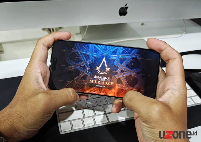 Rasanya Main Assassin's Creed Mirage di iPhone 15 Pro Max Rasanya Main Assassin's Creed Mirage di iPhone 15 Pro Max