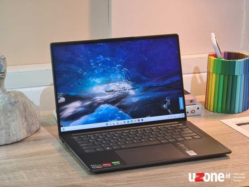 FOTO: Lenovo Yoga Slim 7 Pro X, Laptop Tipis dengan RTX 3050