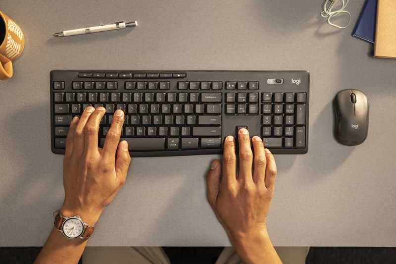 Logitech MK370 Dirilis, Keyboard & Mouse Wireless Buat Kerja Kantoran