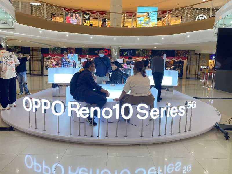 Oppo Gelar Pop Up Store Reno 10 Series, Tawarkan Diskon dan Promo Trade In