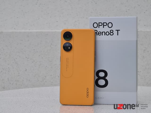 FOTO: Desain Unik Oppo Reno8 T, Si Ponsel 'Kulit Leci'