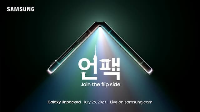 Cara Nonton Debut Samsung Galaxy Z Flip5 & Z Fold5 di Unpacked 2023