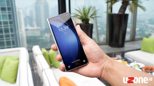 FOTO: Melihat Samsung Galaxy Z Fold5, Lebih Tipis dan Powerful