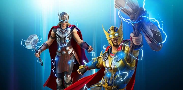 Thor dan Mighty Thor jadi Karakter Baru di Fortnite Thor dan Mighty Thor jadi Karakter Baru di Fortnite