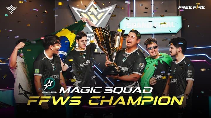 Tim Free Fire dari Brasil, Magic Squad Juara FFWS 2023 Tim Free Fire dari Brasil, Magic Squad Juara FFWS 2023