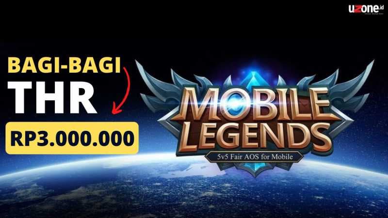 Main Mobile Legends Sambil Bagi-Bagi THR, Cuma di #SiPalingSahur Uzone.id