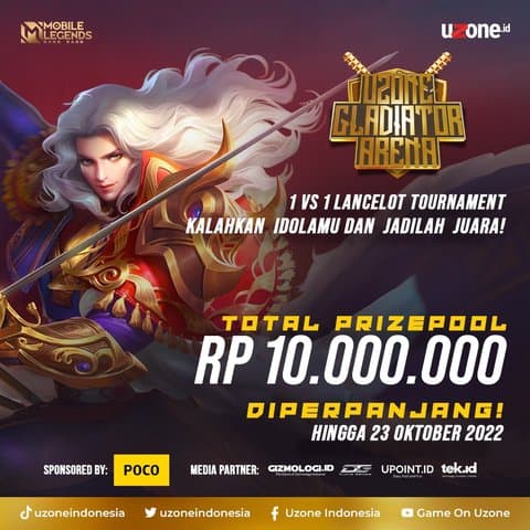 Saatnya Melawan Pro Player di Uzone Gladiator Arena! Saatnya Melawan Pro Player di Uzone Gladiator Arena!