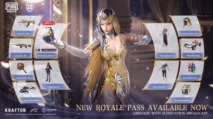 Segudang Skin Gratis di PUBG Mobile Royale Pass Moonlight Realm Segudang Skin Gratis di PUBG Mobile Royale Pass Moonlight Realm