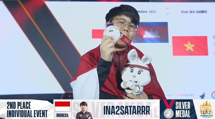SEA Games 2023: Medali Perak Sukses Diraih PUBG Mobile Solo Indonesia SEA Games 2023: Medali Perak Sukses Diraih PUBG Mobile Solo Indonesia