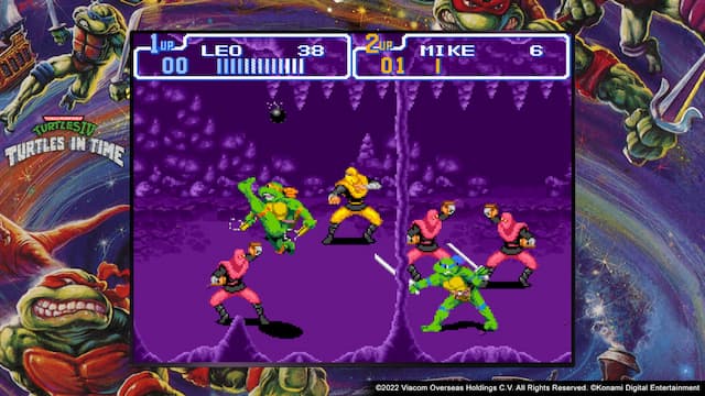 13 Game Retro Kura-kura Ninja Bisa Dimainkan di Konsol dan PC