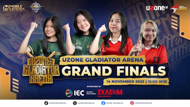 Live Grand Final UGA Ladies Competition, MBR Delphyne vs GPX Basreng