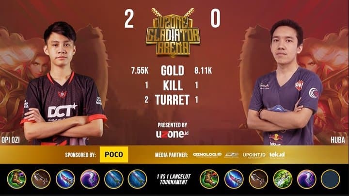 Permainan Agresif OPI Ozi Bikin HUBA Tak Berkutik Permainan Agresif OPI Ozi Bikin HUBA Tak Berkutik
