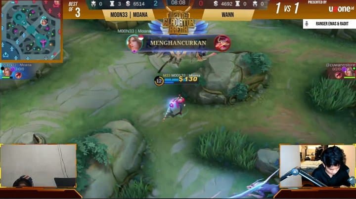 Wann Tumbang di Gladiator Arena, 'Turun’ ke Lower Bracket Wann Tumbang di Gladiator Arena, 'Turun’ ke Lower Bracket