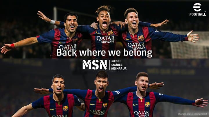 Trio MSN Comeback di eFootball, Rayakan 125 Tahun FC Barcelona! Trio MSN Comeback di eFootball, Rayakan 125 Tahun FC Barcelona!