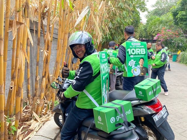 Gosend Geber Promo 'Flat Ongkir', Dapat Diskon Hingga Rp10 Ribu Gosend Geber Promo 'Flat Ongkir', Dapat Diskon Hingga Rp10 Ribu