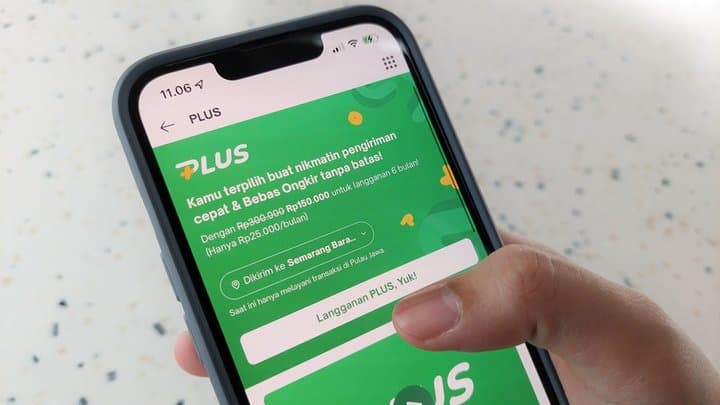 Langganan PLUS by GoTo Cuma Rp25 ribu Sebulan, Gratis Ongkir Sepuasnya! Langganan PLUS by GoTo Cuma Rp25 ribu Sebulan, Gratis Ongkir Sepuasnya!