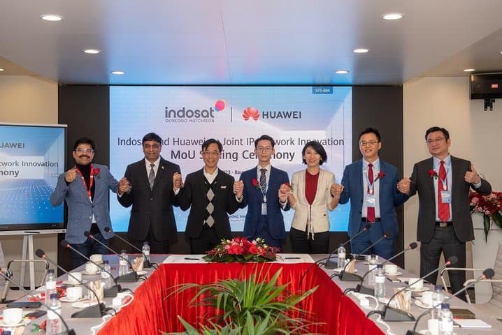 MWC 2023: Tingkatkan Jaringan Indonesia, Indosat Kerja Sama dengan Huawei MWC 2023: Tingkatkan Jaringan Indonesia, Indosat Kerja Sama dengan Huawei