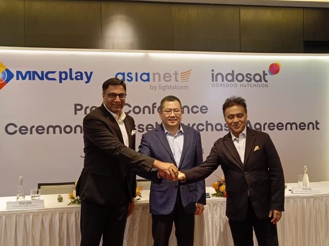 Tuntaskan Akuisisi, 300 Ribu Pelanggan MNC Play Pindah ke Indosat Tuntaskan Akuisisi, 300 Ribu Pelanggan MNC Play Pindah ke Indosat