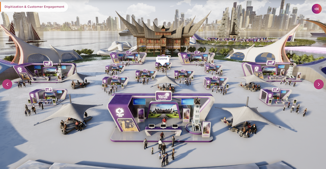 Jalan-jalan Virtual di CX Summit 2022, Mampir Booth Uzone Aja!
