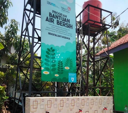 Telkom Targetkan 100 Wilayah Indonesia Dapat Bantuan Akses Air Bersih Telkom Targetkan 100 Wilayah Indonesia Dapat Bantuan Akses Air Bersih