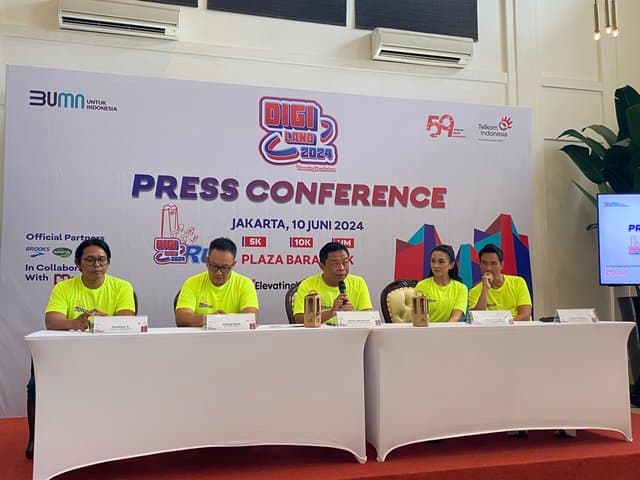 Telkom Gelar Digiland Run 2024 di HUT ke-59, Pecinta Lari Merapat! Telkom Gelar Digiland Run 2024 di HUT ke-59, Pecinta Lari Merapat!