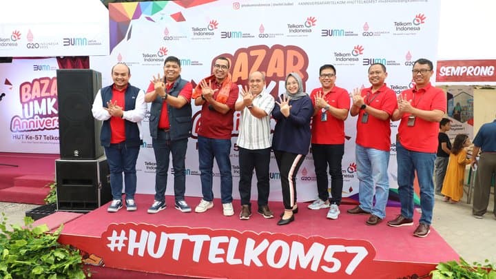 Dukung Pengembangan UMKM, Telkom Diapresiasi Wali Kota Pangkalpinang Dukung Pengembangan UMKM, Telkom Diapresiasi Wali Kota Pangkalpinang