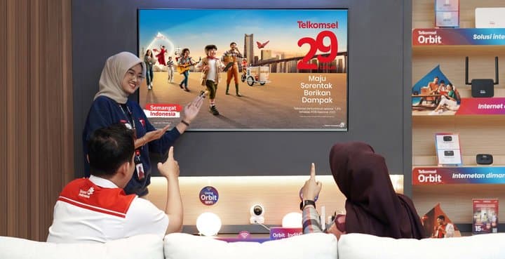 29 Tahun Kiprah Telkomsel, Beri Dampak Nyata Bagi Indonesia 29 Tahun Kiprah Telkomsel, Beri Dampak Nyata Bagi Indonesia