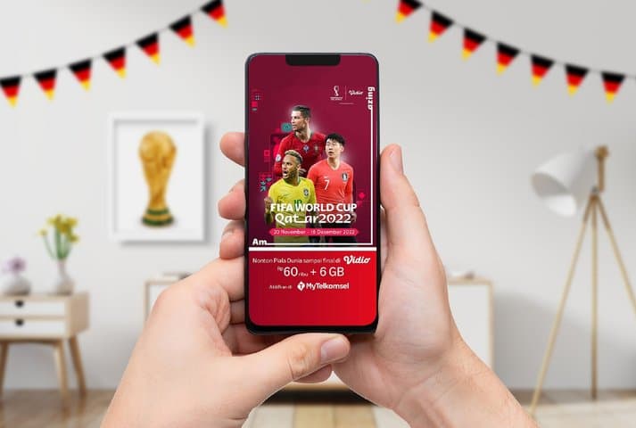 Telkomsel Luncurkan Paket Nonton Piala Dunia 2022, Cuman Rp49 Ribuan Telkomsel Luncurkan Paket Nonton Piala Dunia 2022, Cuman Rp49 Ribuan