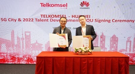 Telkomsel dan Huawei Berencana Kembangkan Kota Berbasis 5G Telkomsel dan Huawei Berencana Kembangkan Kota Berbasis 5G