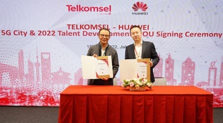 Telkomsel dan Huawei Berencana Kembangkan Kota Berbasis 5G