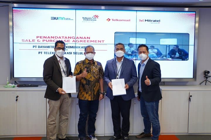 Percepat 5G, 6.000 Menara Telkomsel Dicaplok Mitratel Percepat 5G, 6.000 Menara Telkomsel Dicaplok Mitratel