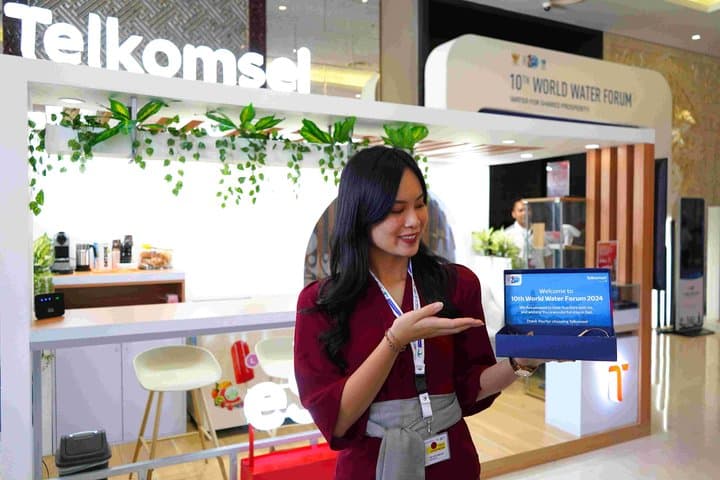 Sokong World Water Forum, Trafik Broadband Telkomsel Naik 43 Persen Sokong World Water Forum, Trafik Broadband Telkomsel Naik 43 Persen