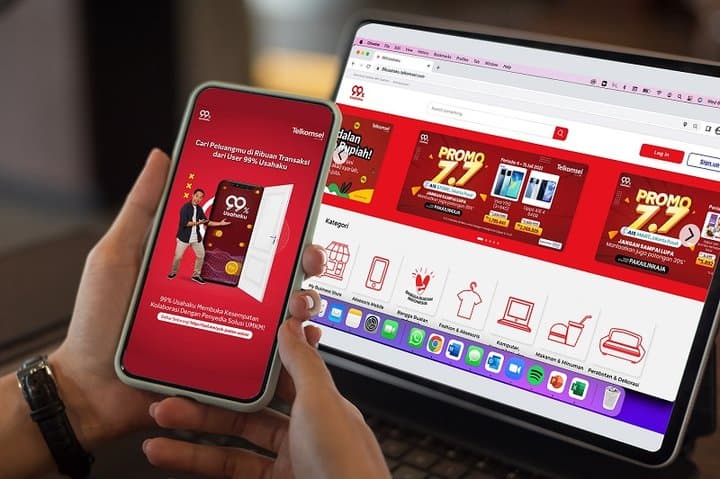 Genjot Digitalisasi UMKM, Telkomsel Ajak Startup Gabung di 99% Usahaku Genjot Digitalisasi UMKM, Telkomsel Ajak Startup Gabung di 99% Usahaku