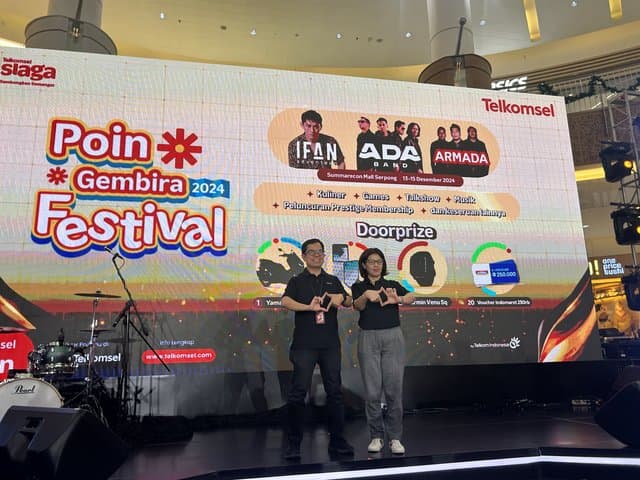 Keseruan Telkomsel Poin Festival 2024: Pelanggan yang Redeem Naik 10% Keseruan Telkomsel Poin Festival 2024: Pelanggan yang Redeem Naik 10%