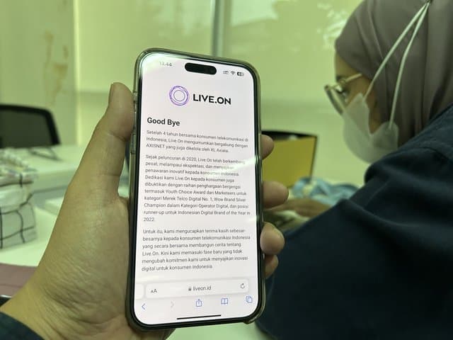 Live.On XL Axiata Tutup, Layanannya Akan Gabung dengan AxisNet Live.On XL Axiata Tutup, Layanannya Akan Gabung dengan AxisNet