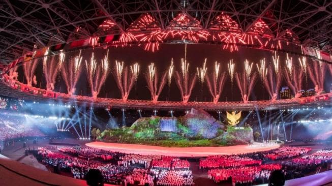 5 Momen Epik Pembukaan Asian Games 2018 yang Bikin Susah <i>Move On</i>