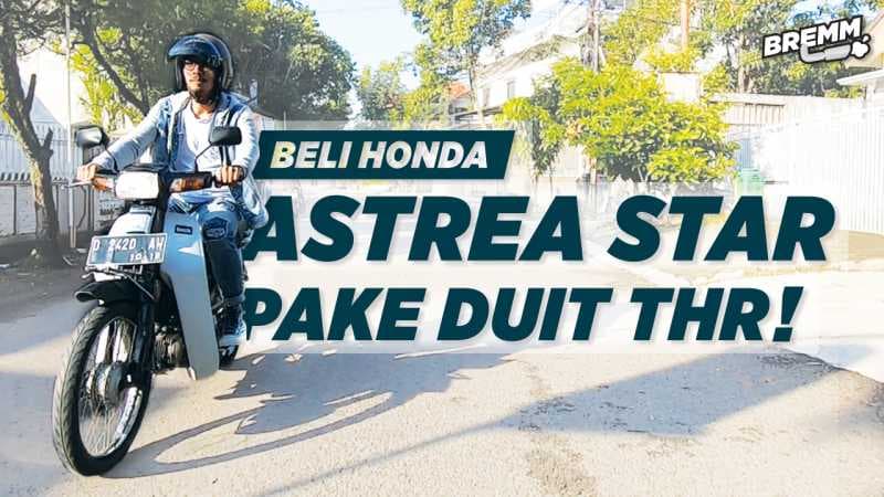 VIDEO Review Honda Astrea Star 1990, Begini Kondisi Setelah 29 Tahun!