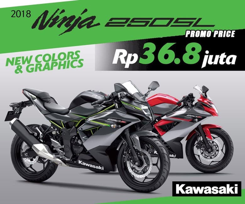 Obral Kawasaki Ninja 250 SL, Harga Turun Setara Motor 150cc