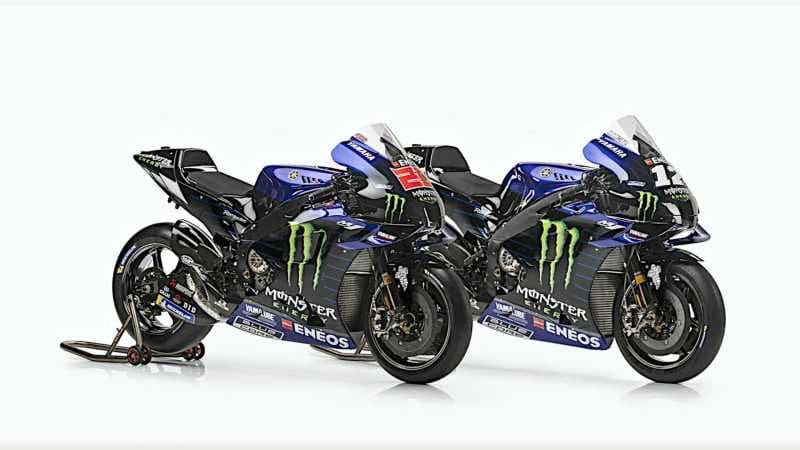Penampakan Motor MotoGP Yamaha 2021