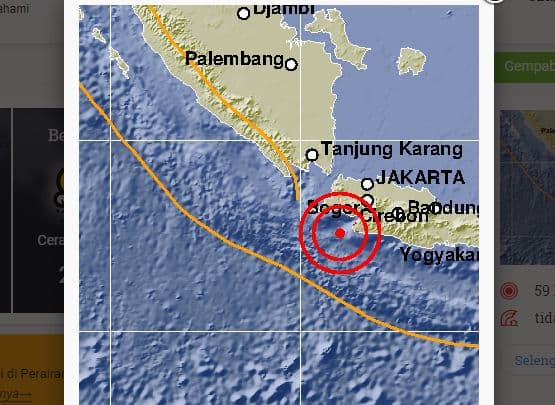 Gempa Banten Berpotensi Tsunami, Warga: Bekasi Kayak Lagi Goyang Dumang