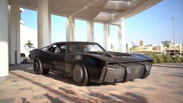 'The Batman' Pakai Batmobile Tesla Berwujud Muscle Car Amerika