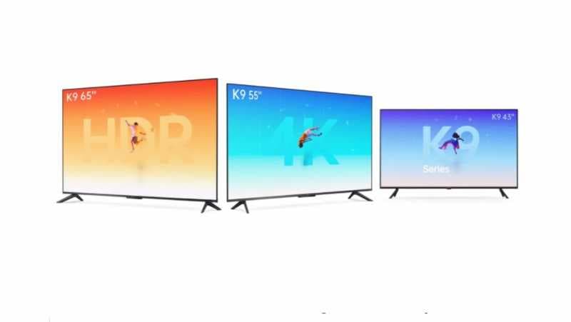 Oppo Luncurkan Smart TV K9 Series Ukuran 43, 55, dan 65 Inci