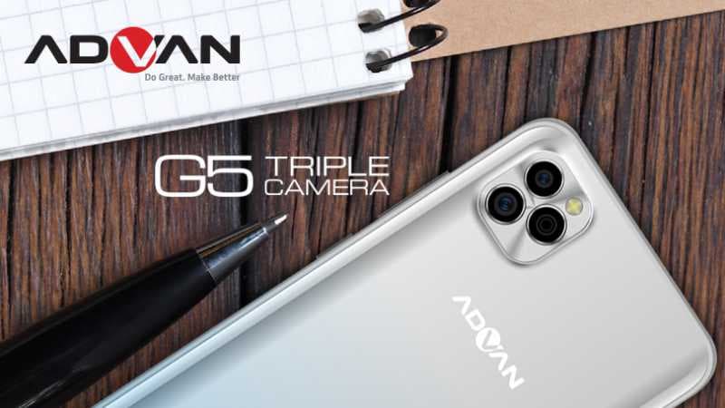 Advan G5 Triple Camera Rp1,4 Juta, Bisa Motret Dalam Gelap