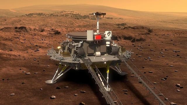 Mengenal Misi Zhurong Milik China yang Mendarat di Mars